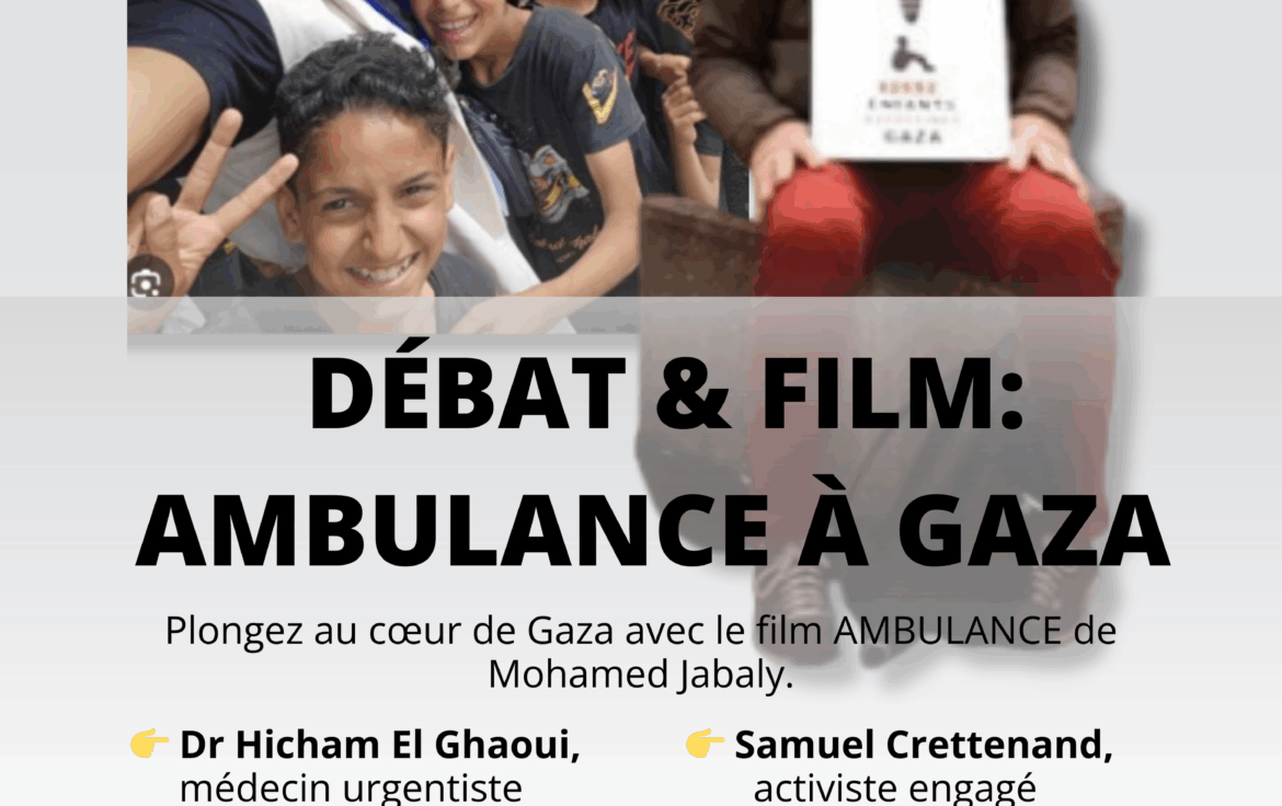 FILM & DÉBAT : AMBULANCE – GAZA 2014
